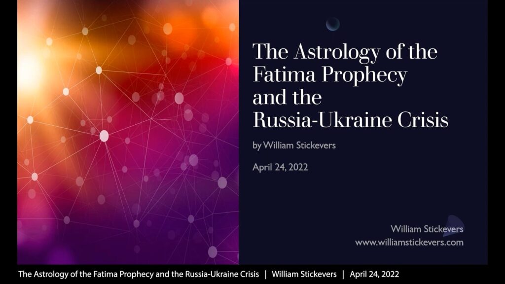 Astrology of the Fatima Prophecy