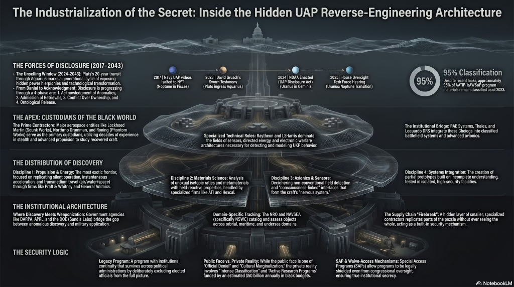 The Industrialization of the Secret - Inside the Hidden UAP Reverse Engineering Archtecture